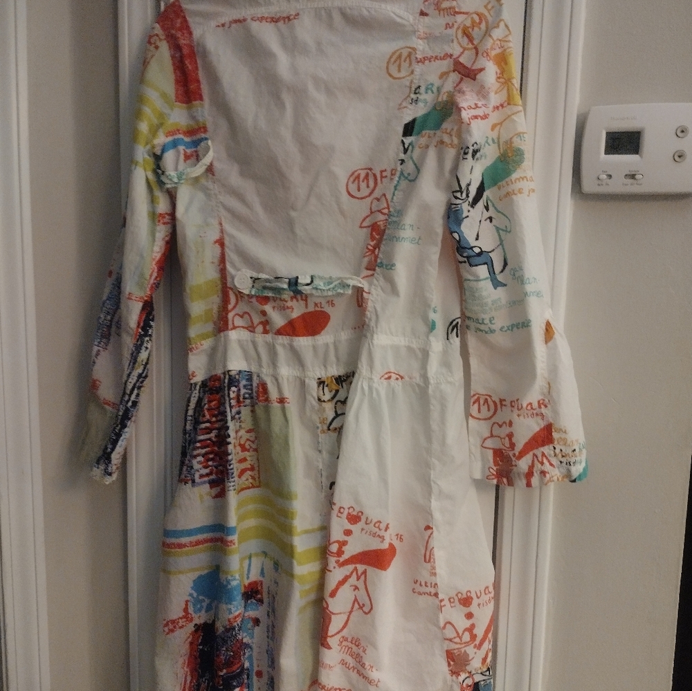 Custo Barcelona Multicolor Graphic Blazer